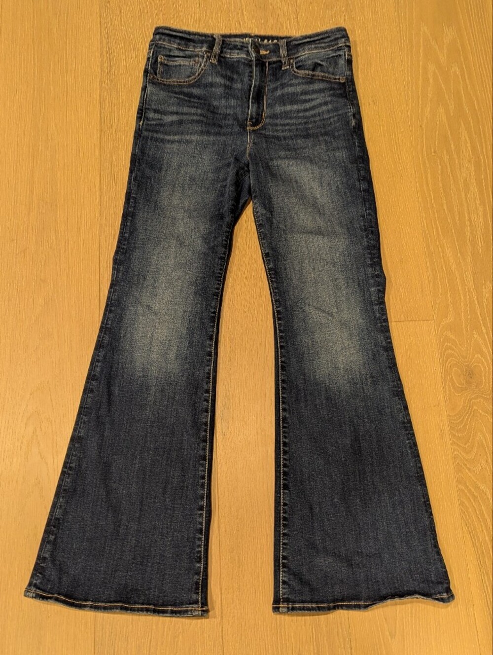 American Eagle Outfitters Dark Blue Flare Jeans